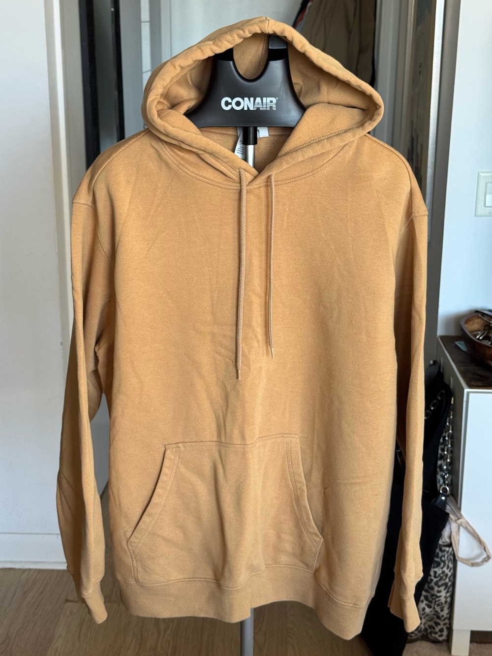 H&M Men's Mustard Hoodie Pullover